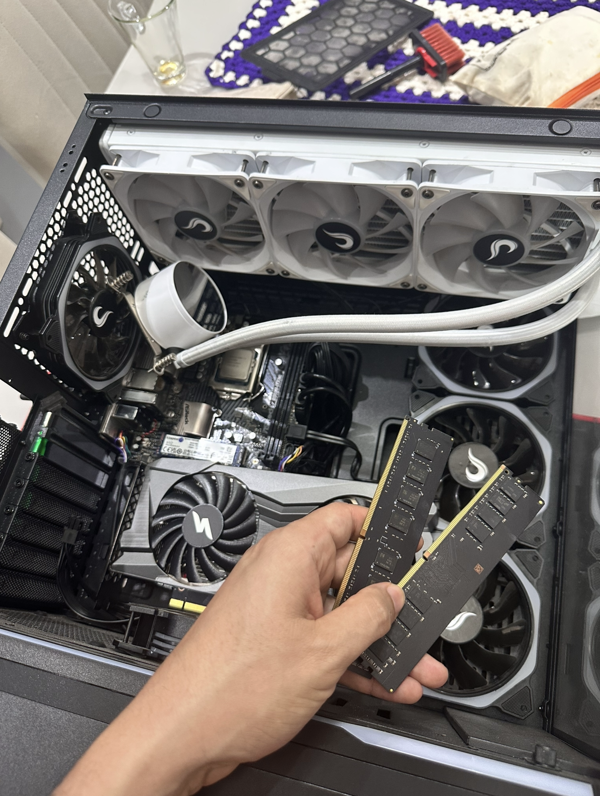 Upgrade de SSD e memória